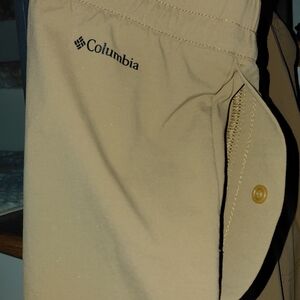 Columbia Tan Track Pants XXlg